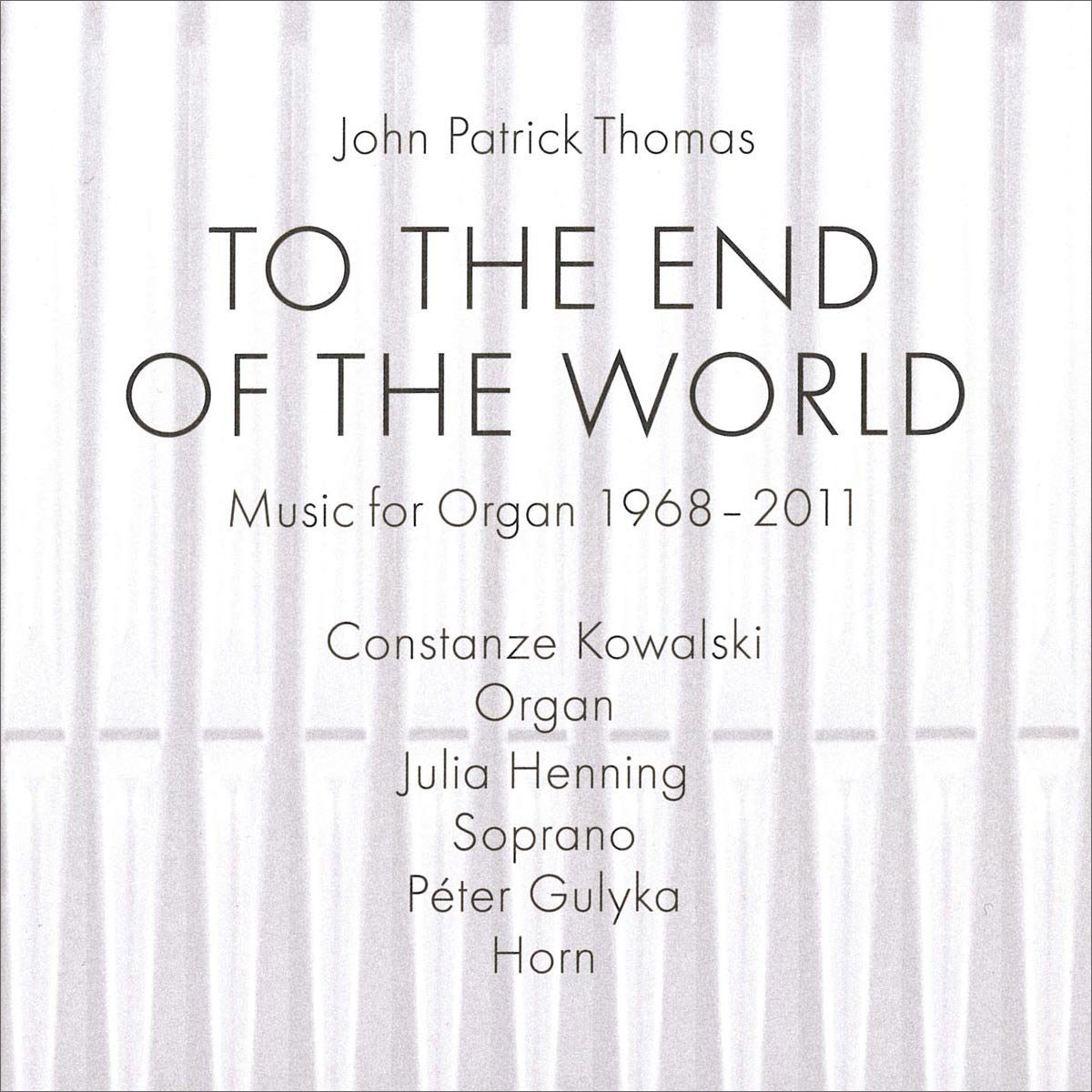 Recording - Missing Persons - John Patrick Thomas